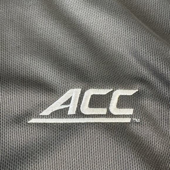 Clique ACC Performance Polo Shirt XL Gray Embroidered Dri-Fit NWT - Picture 2 of 7